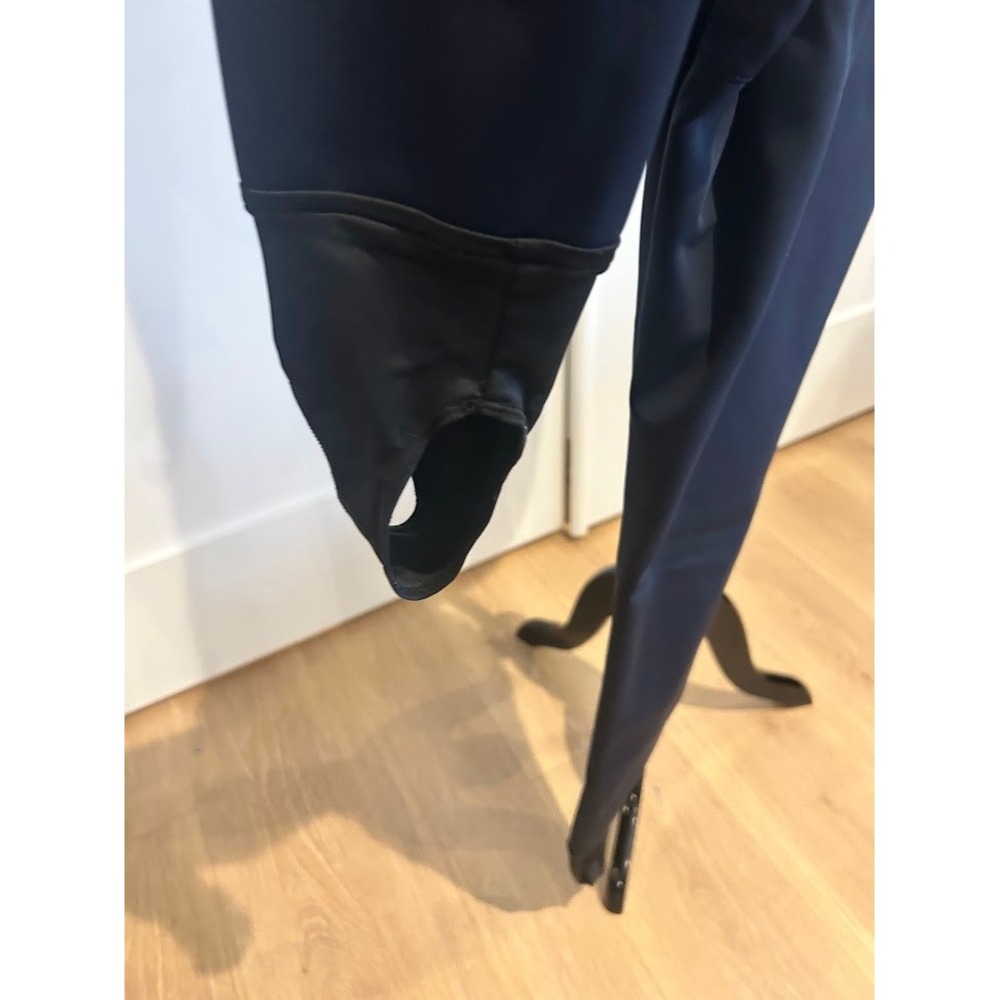 ASOS 4505 Ski Scoop Front All in One Navy With Zipper Stirrup Women's Size 2 - Picture 12 of 13